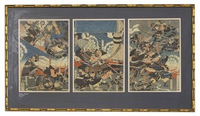 Lot 125 - Utagawa Sadahide (Japanese, c.1807-1879)