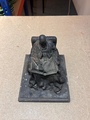 Lot 121 - Cast by G Nisini from a model by Anton Van Wouw (South African 1862-1945)