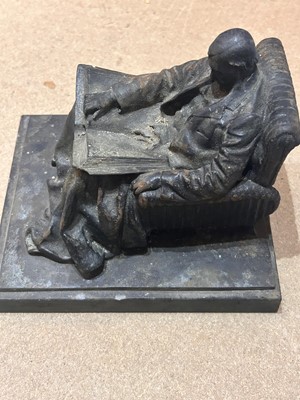 Lot 121 - Cast by G Nisini from a model by Anton Van Wouw (South African 1862-1945)