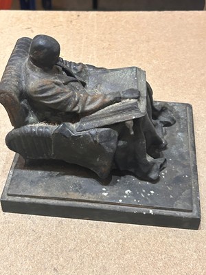 Lot 121 - Cast by G Nisini from a model by Anton Van Wouw (South African 1862-1945)