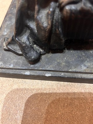 Lot 121 - Cast by G Nisini from a model by Anton Van Wouw (South African 1862-1945)