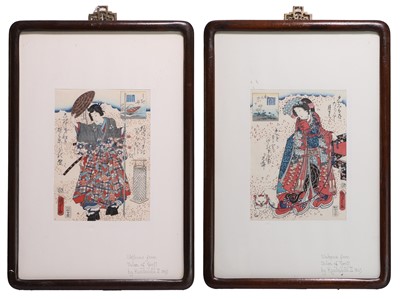 Lot 64 - Utagawa Kunisada 'Toyokuni II' (Japanese, 1823-1880)