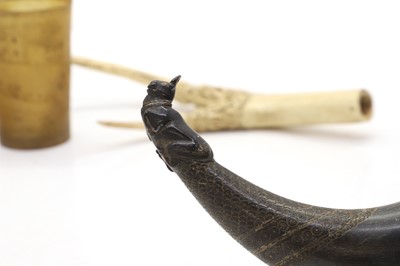 Lot 112 - A Mughal drinking horn