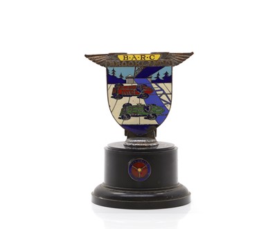 Lot 20 - A Brooklands BARC pre-war member's car badge