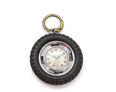 Lot 35 - A motorist's key fob clock