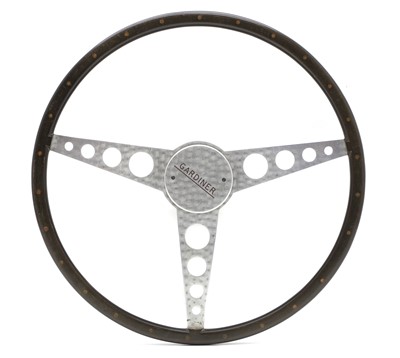 Lot 41 - A racing steering wheel by Gardiner