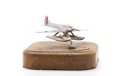 Lot 18 - A Schneider Trophy race Supermarine S6B monoplane car mascot