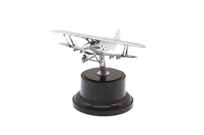 Lot 21 - A Hawker Demon biplane car mascot