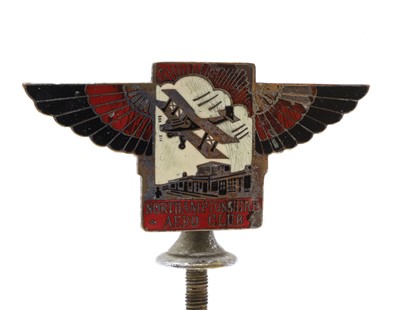 Lot 17 - A Northampton Aero Club member's car mascot