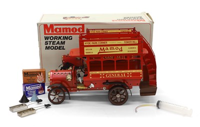 Lot 52 - A Mamod live steam model London 'General' omnibus