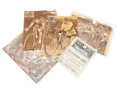 Lot 84 - 'Le Miroir des Sports - But Club' Cycling Journal