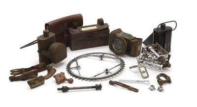 Lot 89 - Early cycling accessories