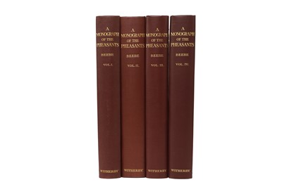 Lot 114 - Beebe, C William: A Monograph of the Pheasants, in 4 Vols.