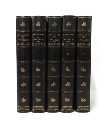 Lot 117 - Van Oort, EH: Ornithologia Neerlandica. De Vogels van Nederland, 5 Vols.