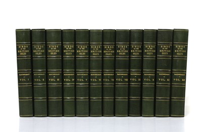 Lot 73 - Fine Binding, Author SIGNED: Bannerman, David A: The Birds of the British Isles, in 12 Vols.