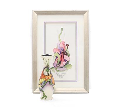 Lot 101 - A Moorcroft Demeter pattern vase