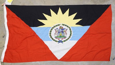 Lot 321 - An Antiguan governor's flag