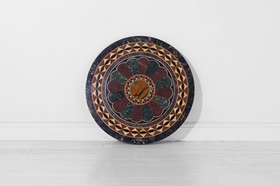 Lot 226 - A specimen marble tabletop by Grimaldi & Lopes