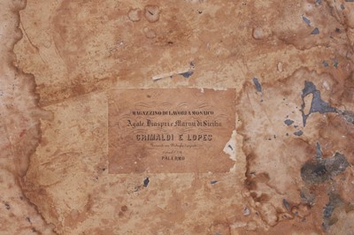 Lot 226 - A specimen marble tabletop by Grimaldi & Lopes