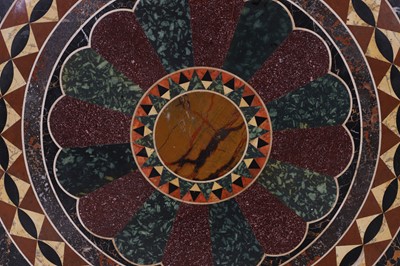 Lot 226 - A specimen marble tabletop by Grimaldi & Lopes