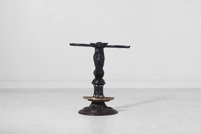Lot 171 - A Victorian cast iron stick stand