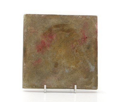 Lot 102 - An Iznik-style glazed stoneware tile