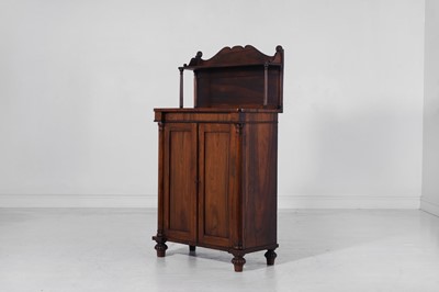Lot 164 - A George IV rosewood chiffonier