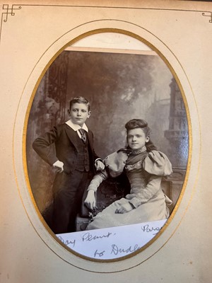 Lot 401 - Three Victorian photograph albums