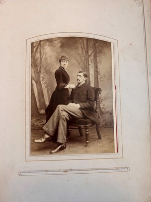 Lot 401 - Three Victorian photograph albums