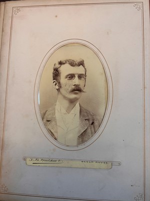 Lot 401 - Three Victorian photograph albums