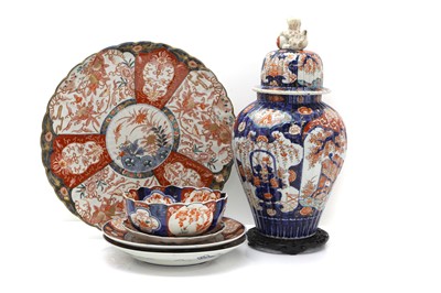 Lot 53 - A collection of Japanese Imari porcelain