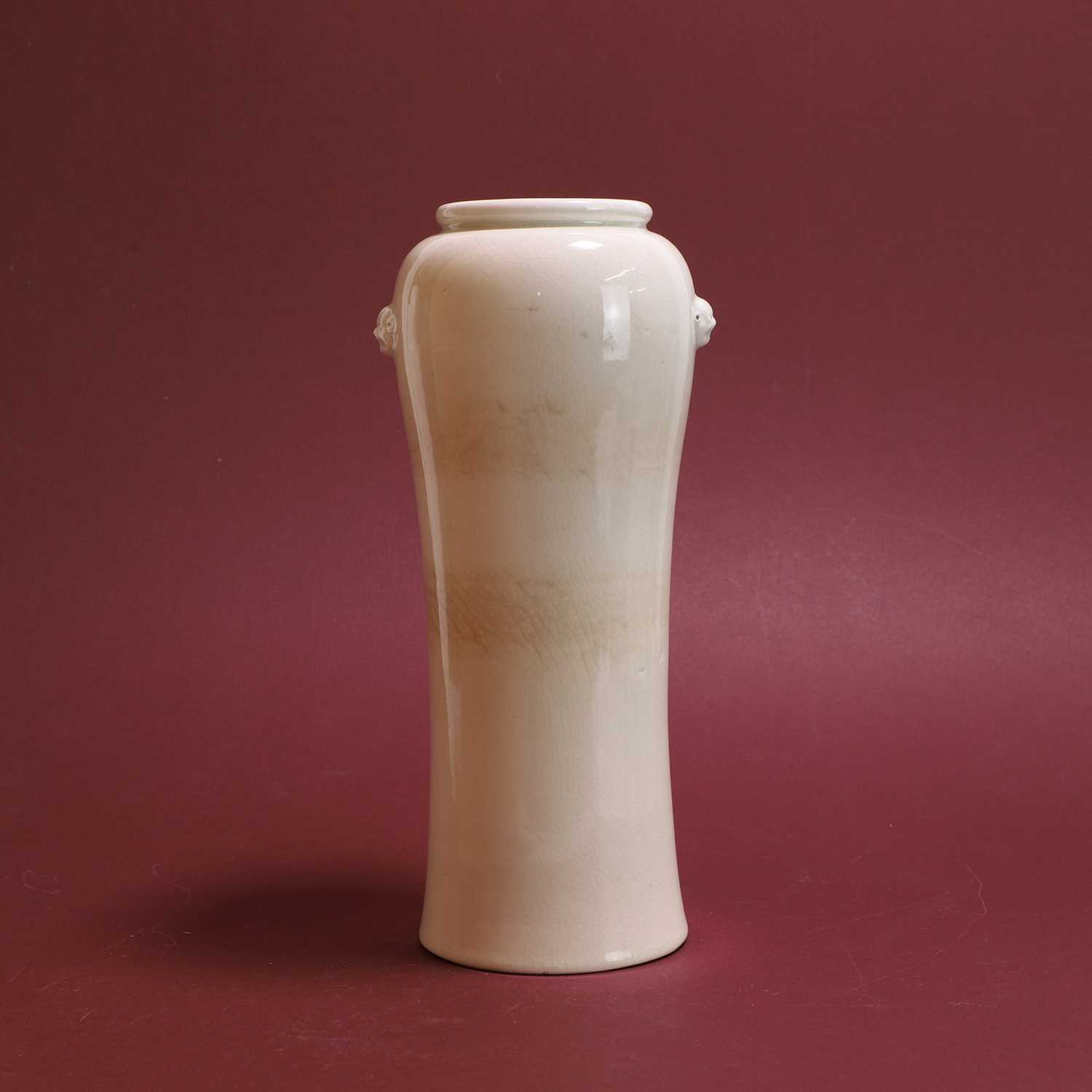 Lot 86 - A Chinese blanc de Chine vase