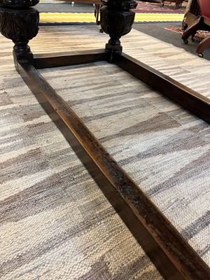 Lot 152 - An Elizabethan-style oak refectory table