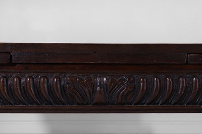 Lot 152 - An Elizabethan-style oak refectory table