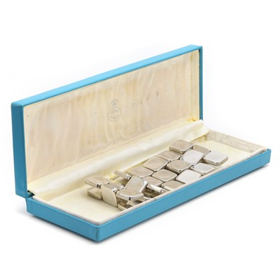 Lot 63 - A silver bracelet, designed by Astrig Fog for Georg Jensen, c.1970s