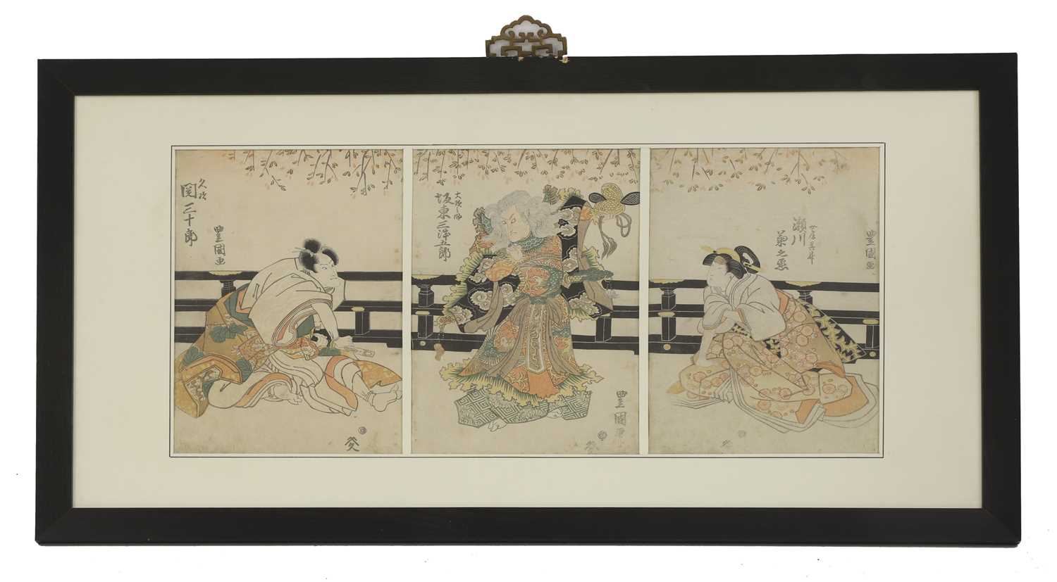 Lot 86 - Utagawa Kunisada 'Toyokuni III' (Japanese, 1786-1865)