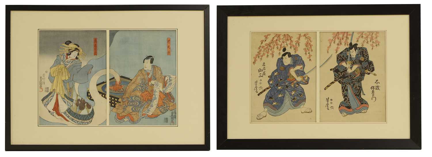 Lot 77 - Utagawa Kunisada 'Toyokuni III' (Japanese,