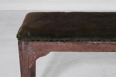 Lot 261 - A Louis XVI beech hall bench