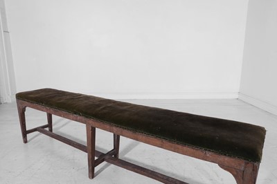 Lot 261 - A Louis XVI beech hall bench