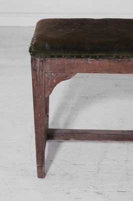 Lot 261 - A Louis XVI beech hall bench
