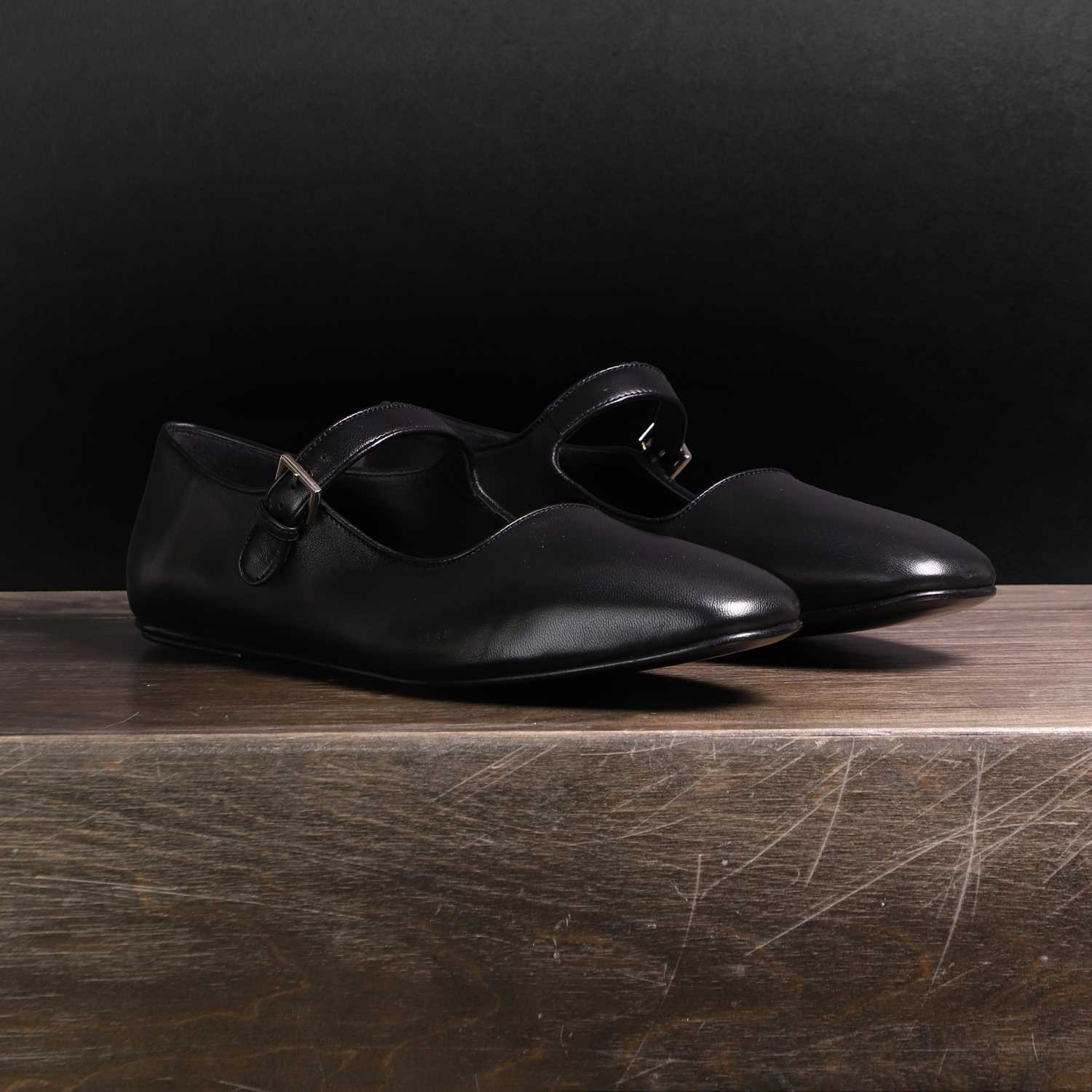 Lot 1400 - A pair of 'Ava' Mary Jane ballet flats by The Row