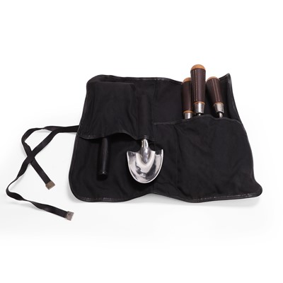 Lot 1336 - A set of Gucci and Hermès gardening tools
