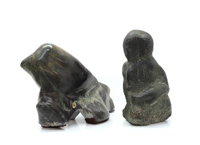 Lot 254 - Two Shona sculptures, by Arthur Fata
