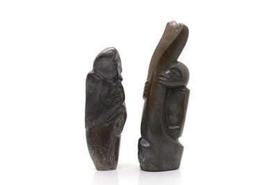 Lot 252 - Two Shona sculptures