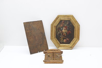 Lot 304 - An interesting double-sided copper plate