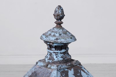 Lot 258 - A copper lantern