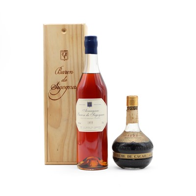 Lot 95 - Armagnac - Baron de Sigognac - 1955
