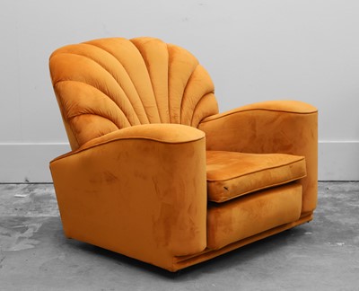 Lot 505 - An Art Deco Odeon armchair