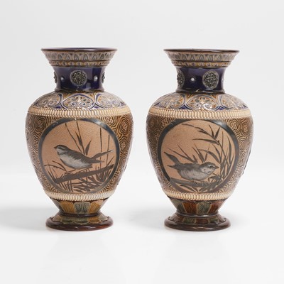 Lot 26 - Florence Barlow (1856-1909) for Doulton Lambeth