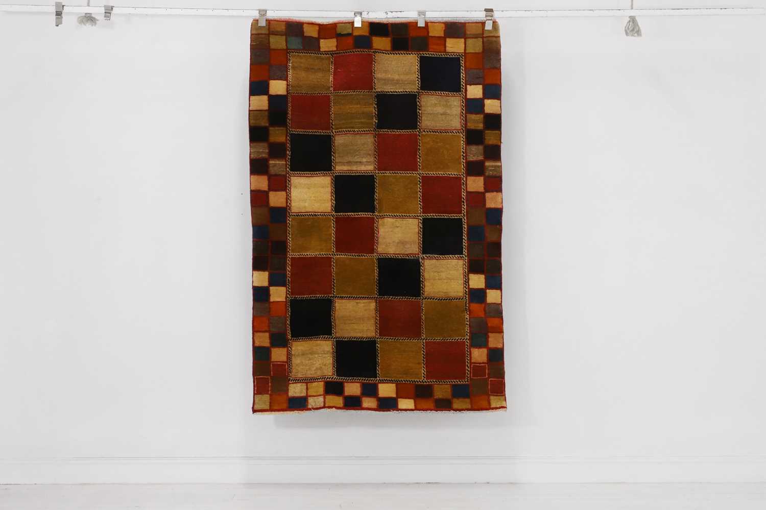 Lot 265 - A gabbeh wool rug